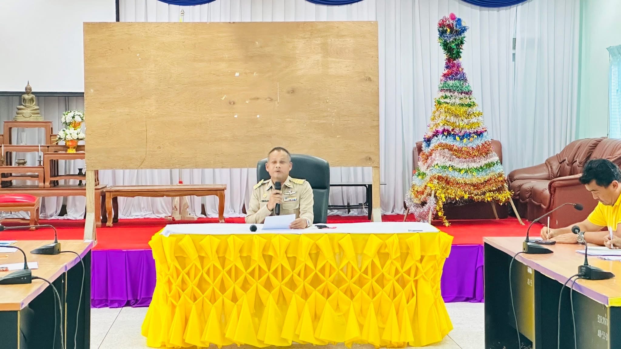จัดกิจกรรมตามมาตรการส่งเสริมคุณธรรมและความโปร่งใสขององค์การบริหารส่วนตำบลหน้าเขา