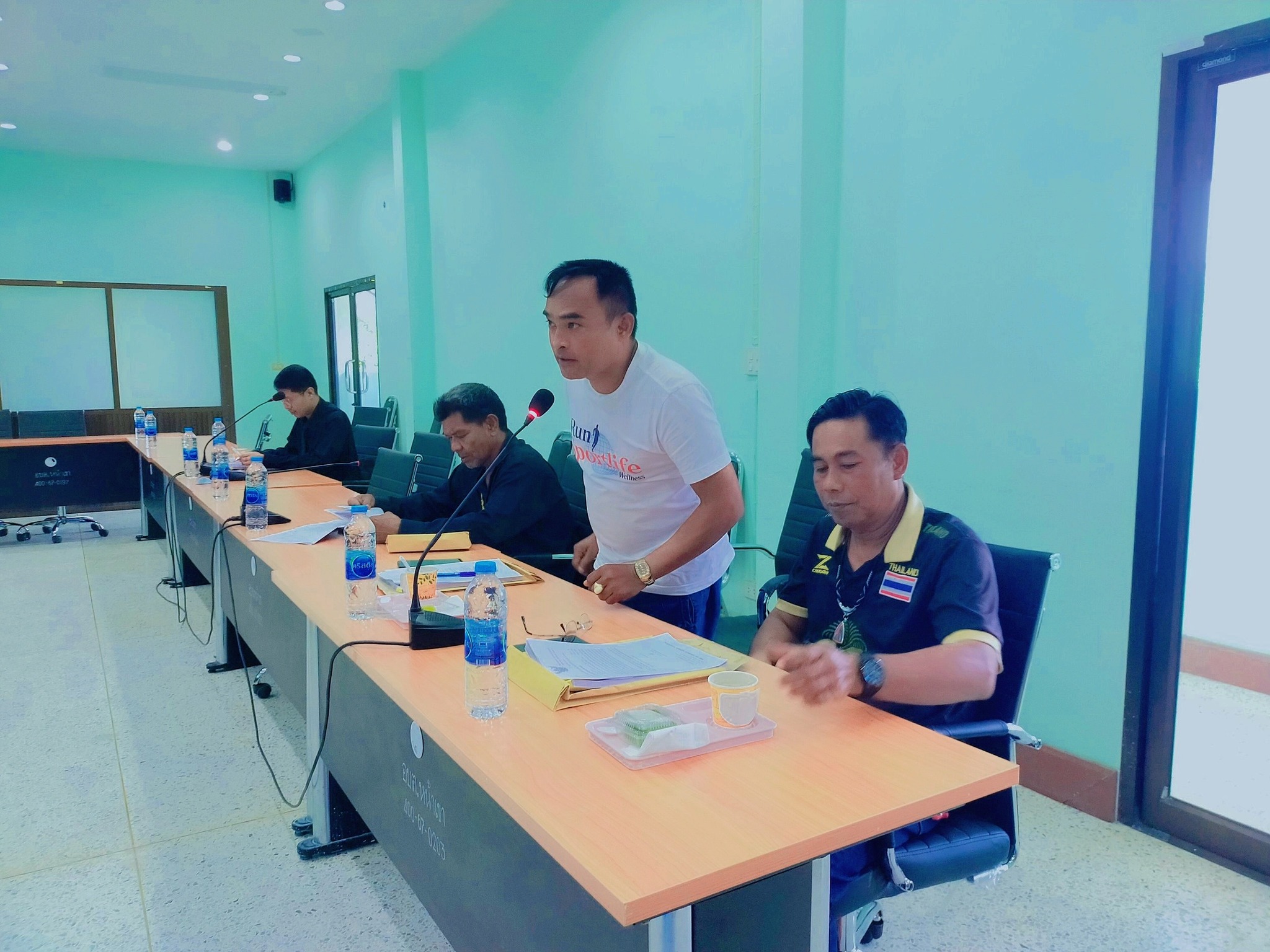 ร่วมประชุมการติดตามและประเมินผลแผนพัฒนาท้องถิ่นประจำปีงบประมาณ พ.ศ.2568